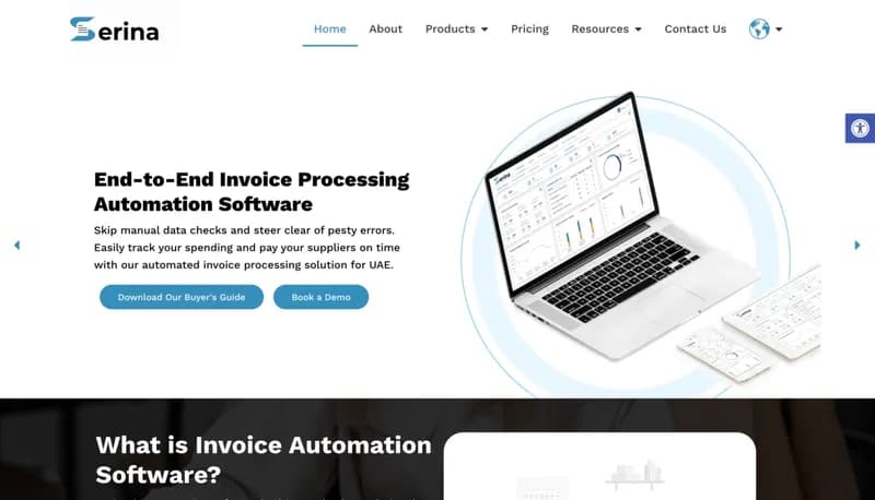 www.serina.ai screenshot