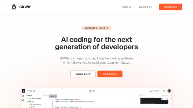 GitWit screenshot
