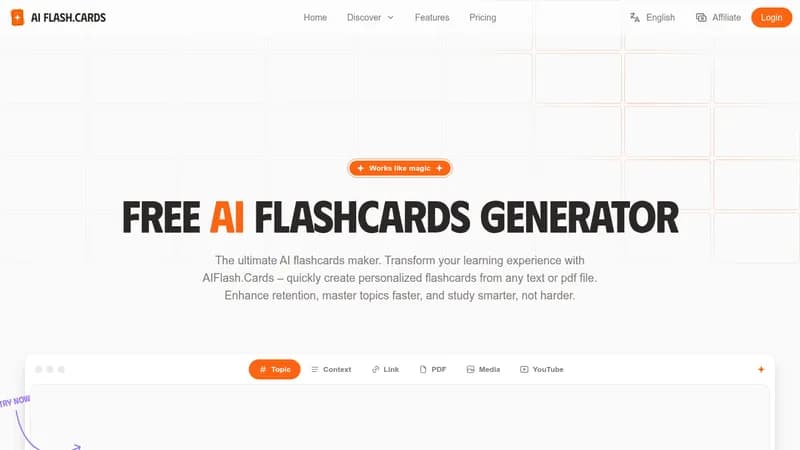aiflash.cards website