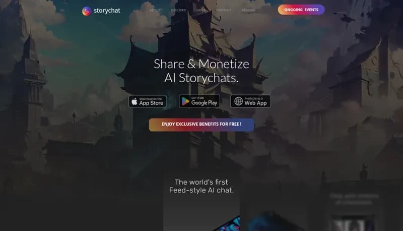 Storychat screenshot