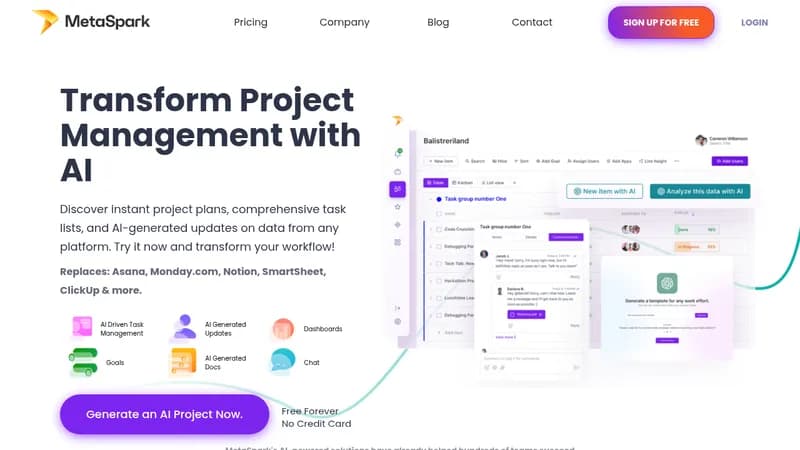 metaspark website