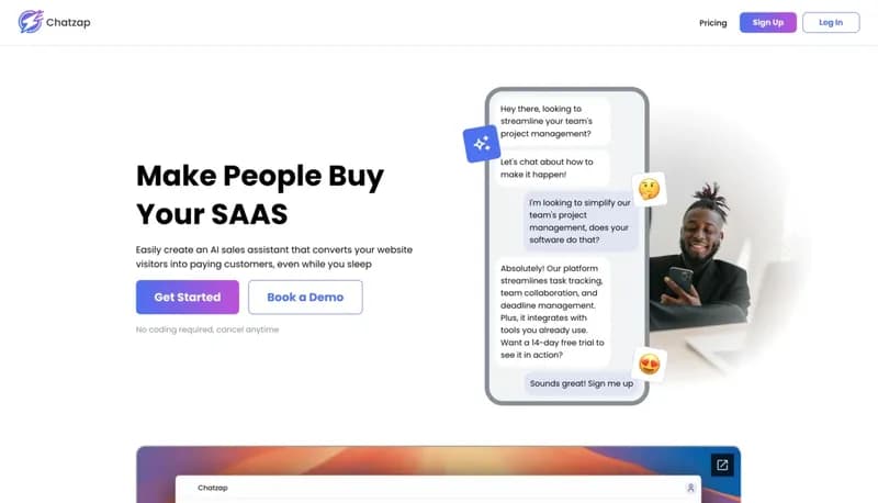 Chatzap screenshot