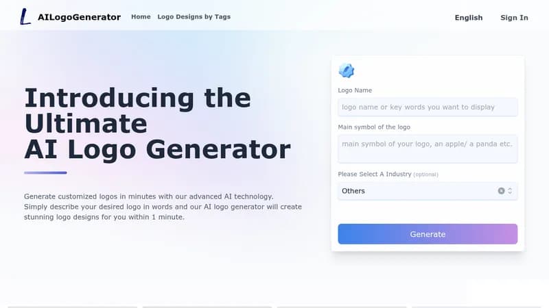 ailogogenerator website