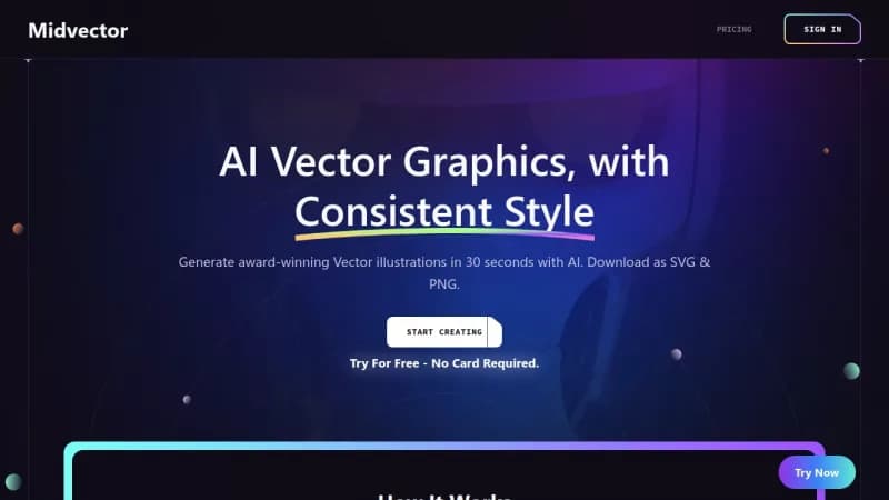 Midvector screenshot