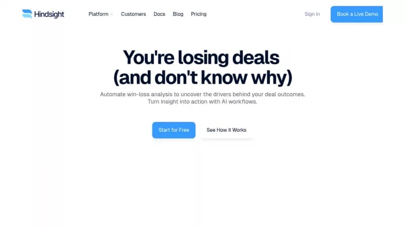 Hindsight screenshot