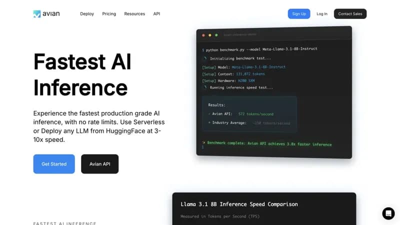 Avian.io screenshot