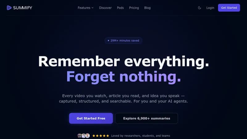 summify website