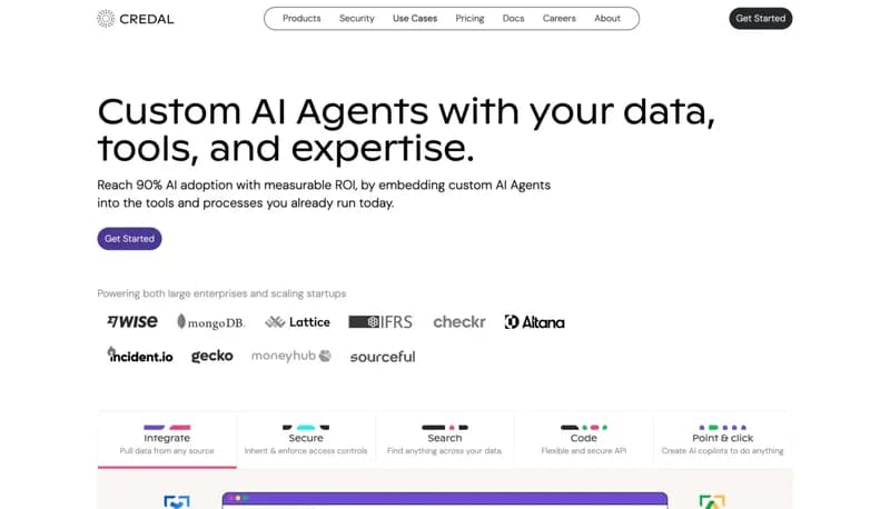 Credal screenshot
