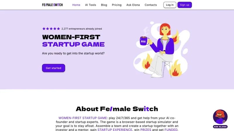Fe/male Switch screenshot