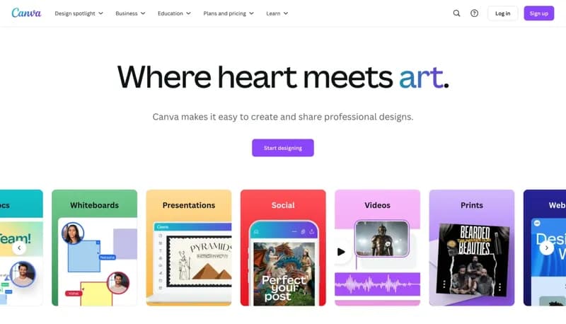 Canva screenshot