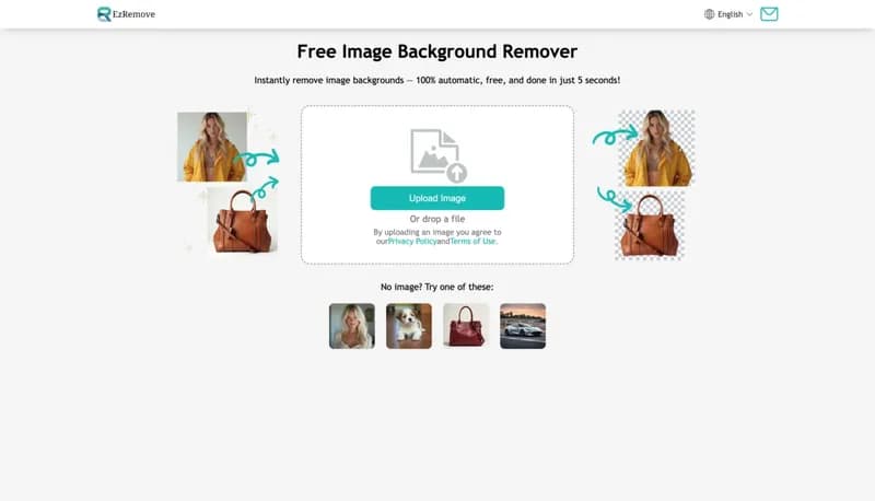 ezremove.ai screenshot
