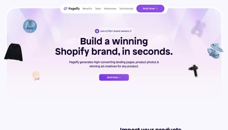 Pageify screenshot