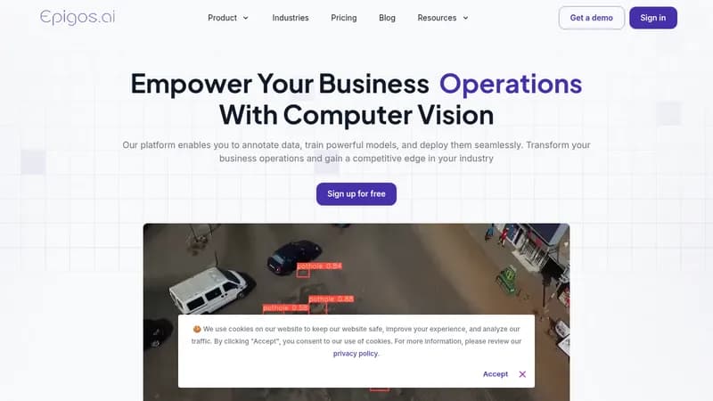 epigos ai website