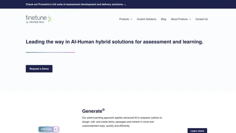 Finetune screenshot