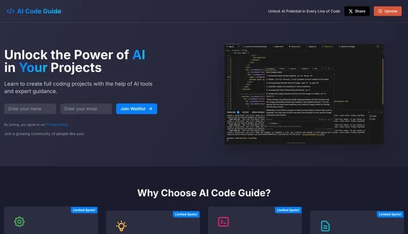 AI Code Guide screenshot