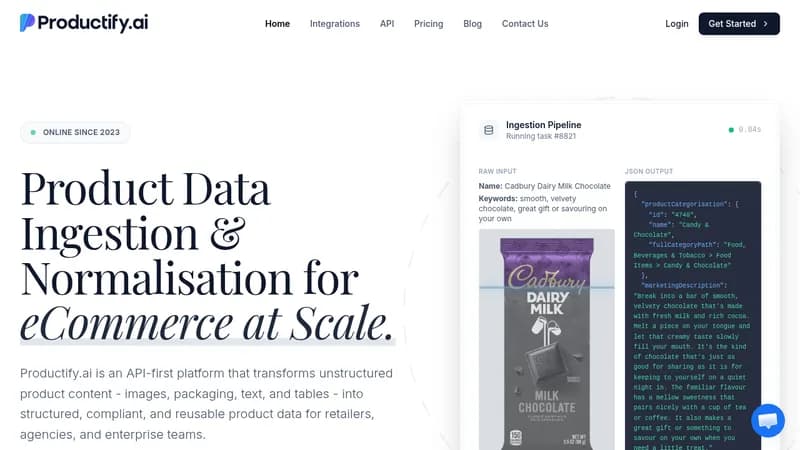 productify.ai website
