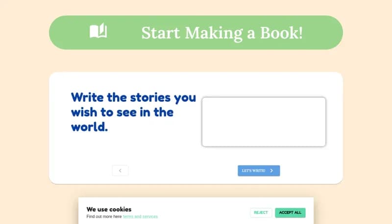 Your Own Storybook screenshot