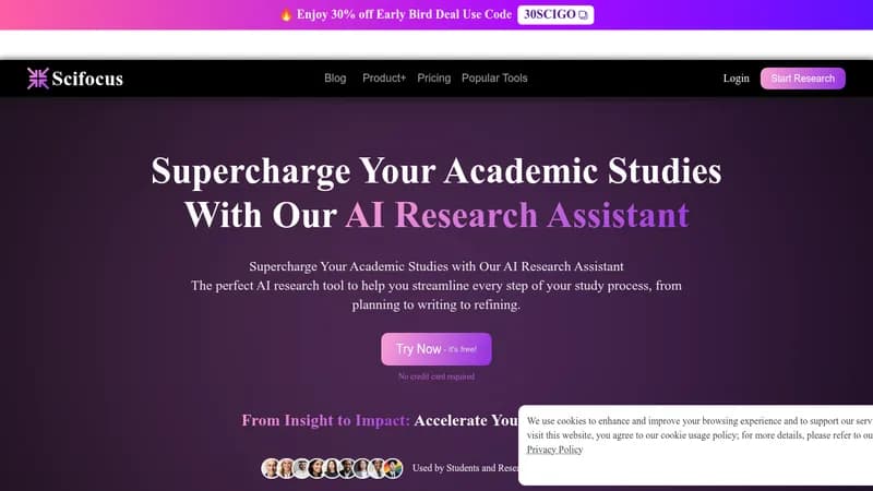 scifocus website