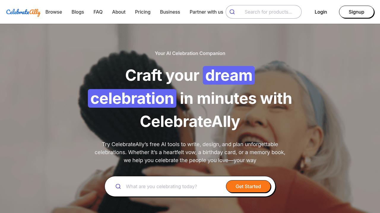 celebrateally website