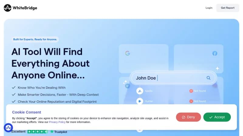 Whitebridge.ai screenshot