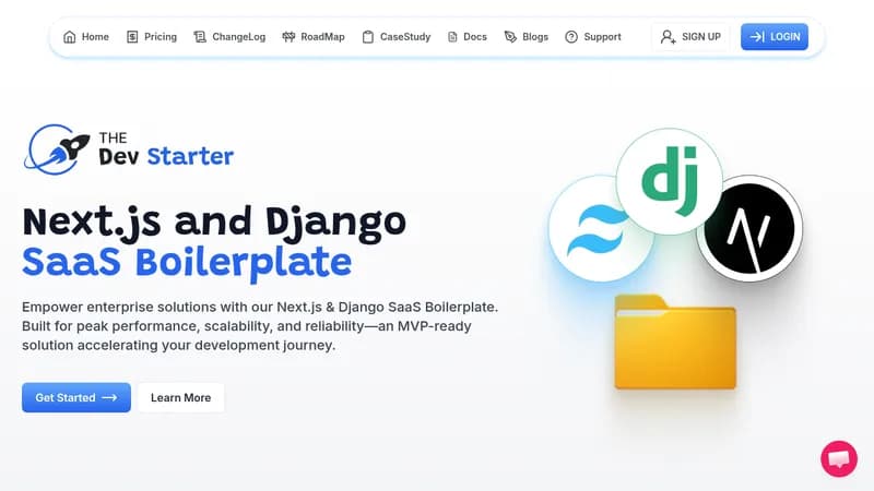 thedevstarter website