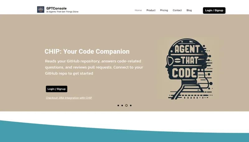 GPTConsole screenshot