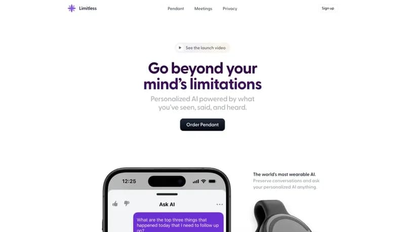 Limitless screenshot