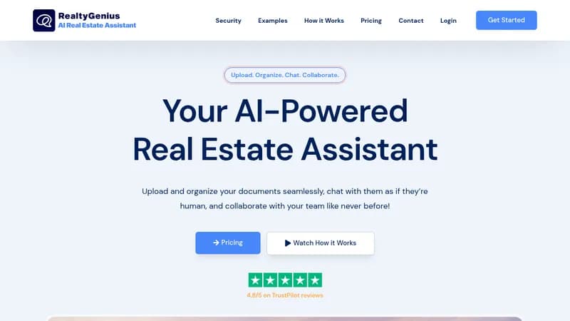 realtygenius.ai website