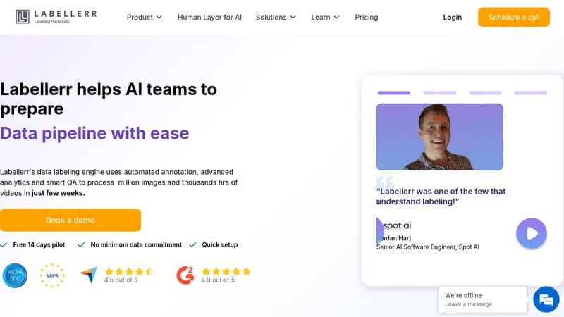 labellerr website