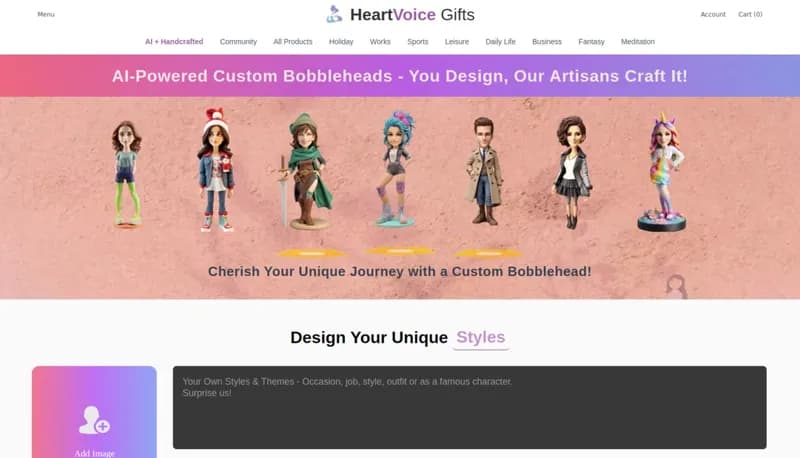 HeartVoice Gifts screenshot