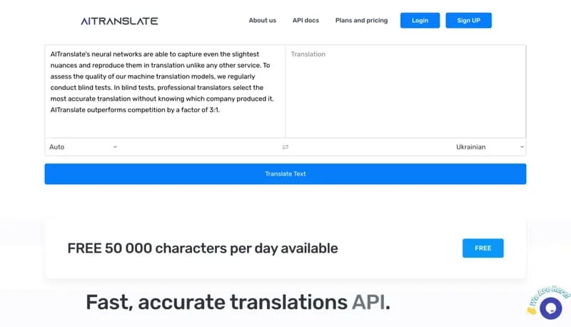 AI Translate screenshot