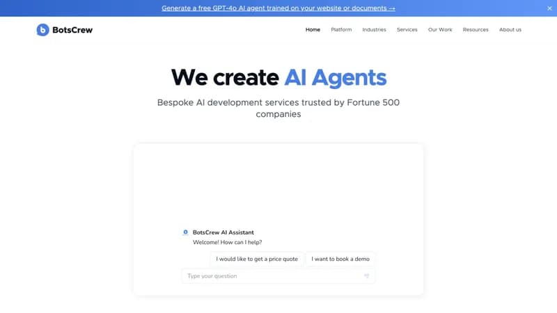 BotsCrew screenshot