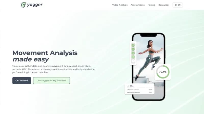 Yogger screenshot