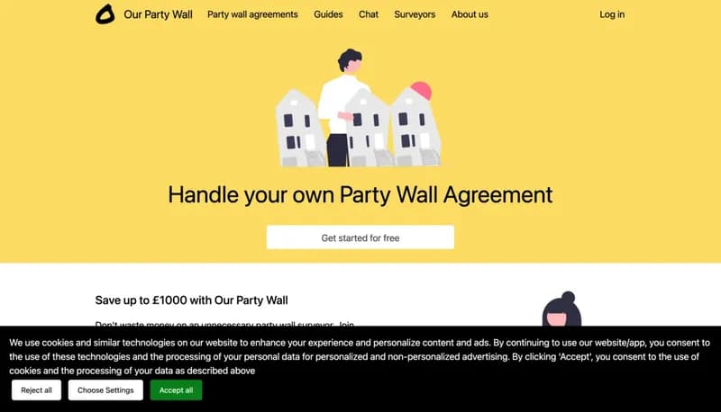 Our Party Wall screenshot