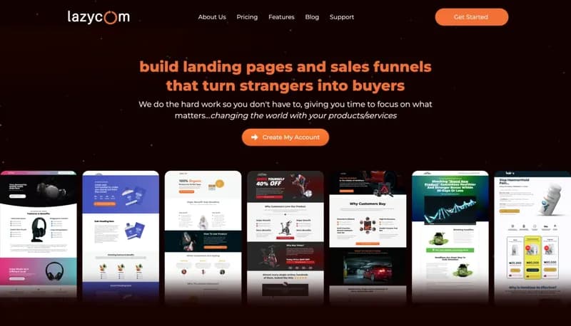 Lazycom screenshot