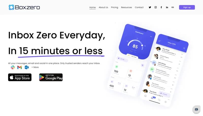 Boxzero screenshot