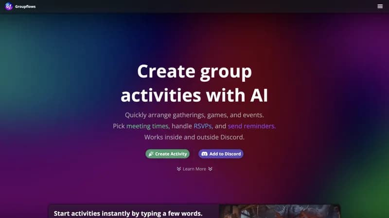 Groupflows screenshot