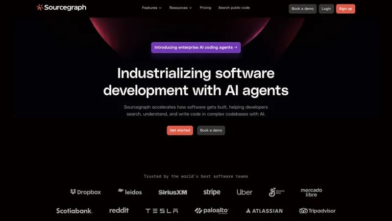 Sourcegraph screenshot