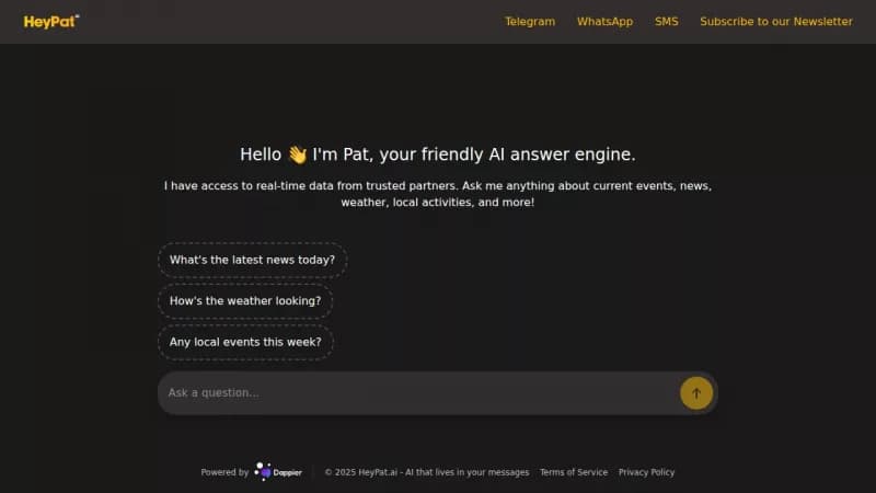 HeyPat.ai screenshot