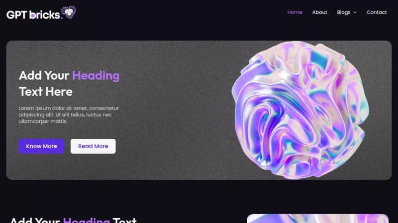 GPT Bricks screenshot