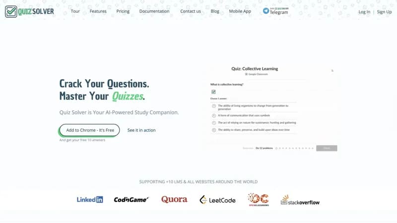 Quiz Solver AI screenshot