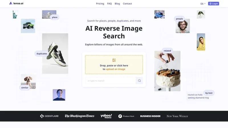 Lenso.ai screenshot
