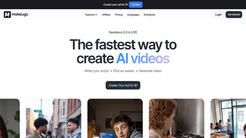 makeugc website