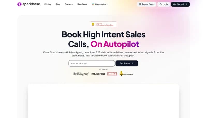 Sparkbase.ai screenshot