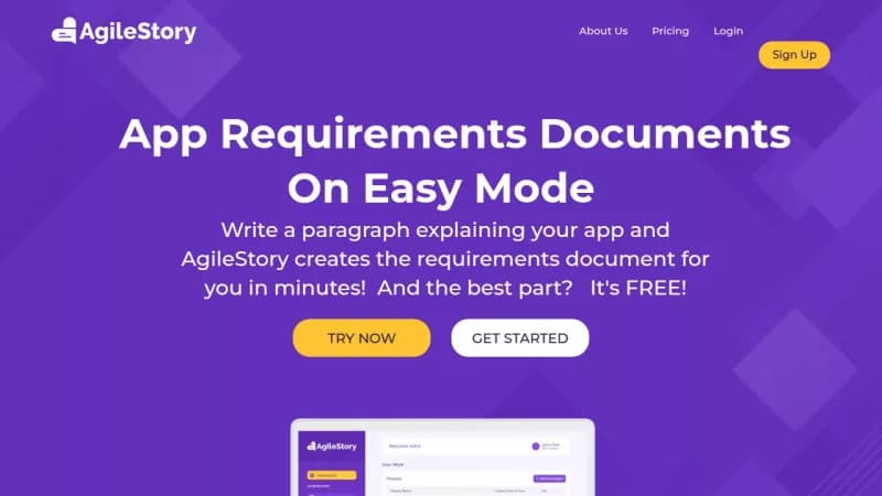 AgileStory screenshot