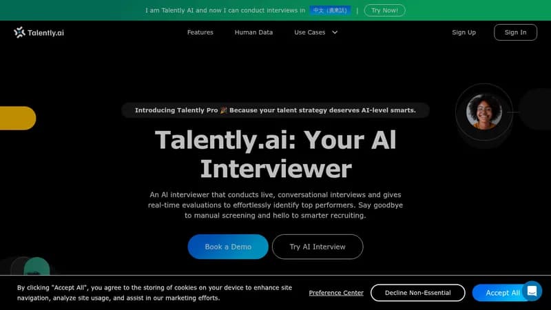 talently.ai website