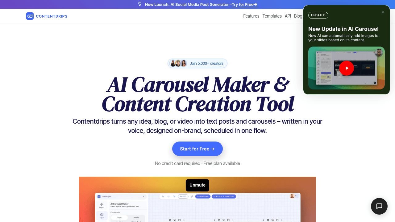 contentdrips website