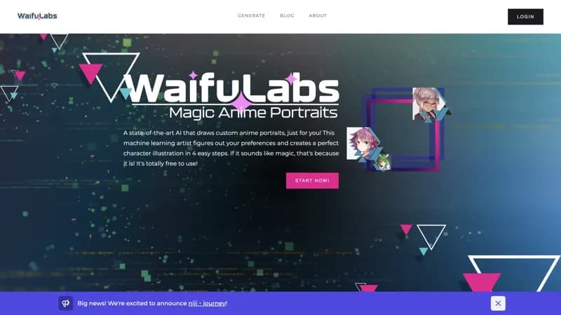 Waifu Labs screenshot