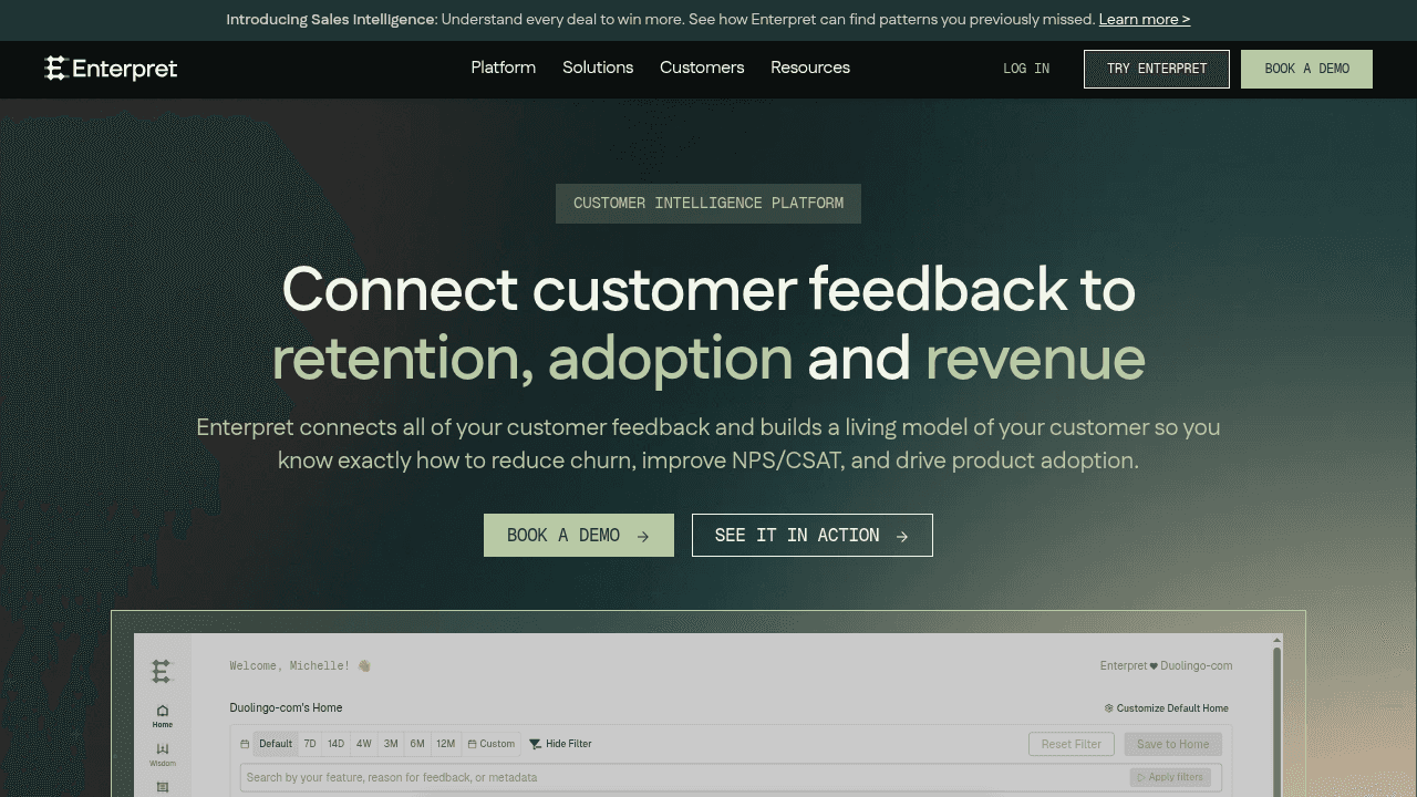 enterpret website