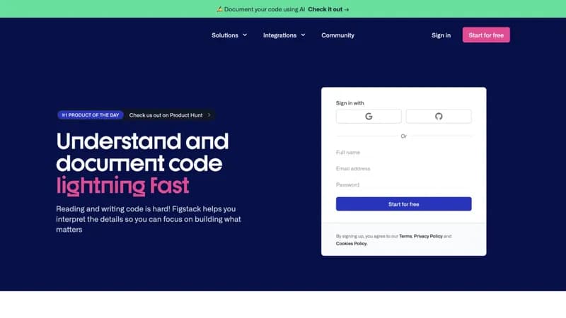 Figstack screenshot